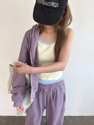 [12 colors] Attention Crop Sleeveless Top