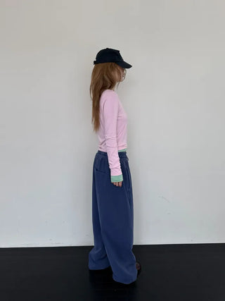 [5 colors] Pigmented Wide Sweatpants