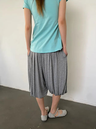 [4 colors] Striped Long T-shirt