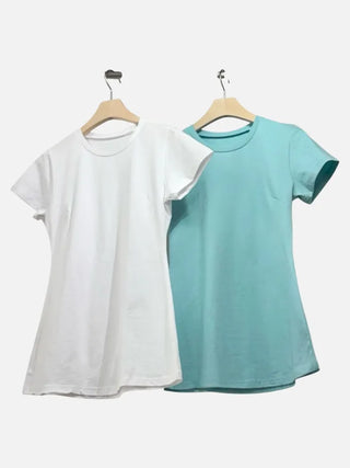 [4 colors] Striped Long T-shirt