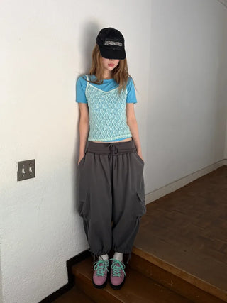 [3 colors] Soda Lace Sleeveless