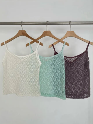 [3 colors] Soda Lace Sleeveless