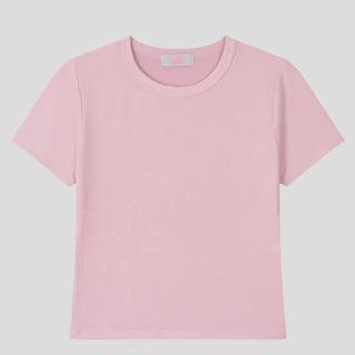 [9 colors] Tencel Short-Sleeve T-Shirt