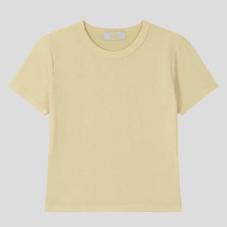 [9 colors] Tencel Short-Sleeve T-Shirt