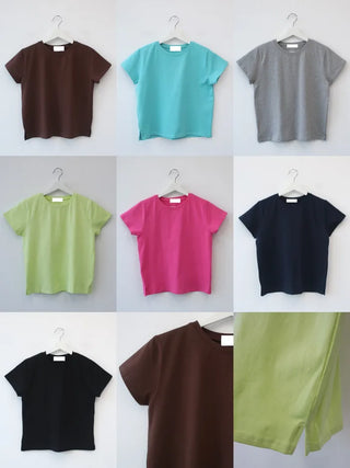 [9 colors] Tension Silk T-shirt