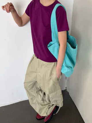 [9 colors] Tension Silk T-shirt