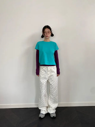 [9 colors] Tension Silk T-shirt