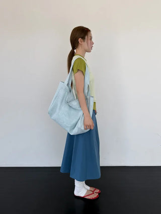 [5 colors] Highlight Canvas Bag