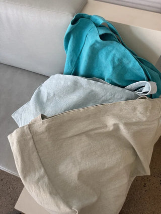 [5 colors] Highlight Canvas Bag