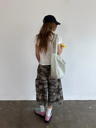 [5 colors] Highlight Canvas Bag