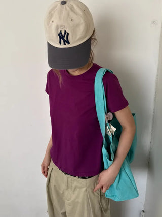 [5 colors] Highlight Canvas Bag