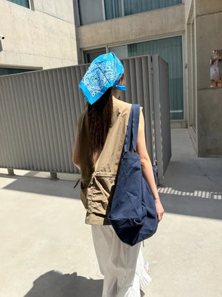 [5 colors] Highlight Canvas Bag