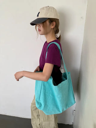 [5 colors] Highlight Canvas Bag