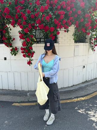 [5 colors] Highlight Canvas Bag