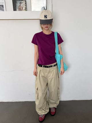 [5 colors] Highlight Canvas Bag