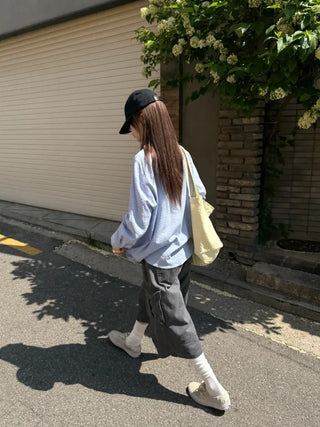 [5 colors] Highlight Canvas Bag