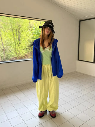 [3 colors] Nylon Track Pants