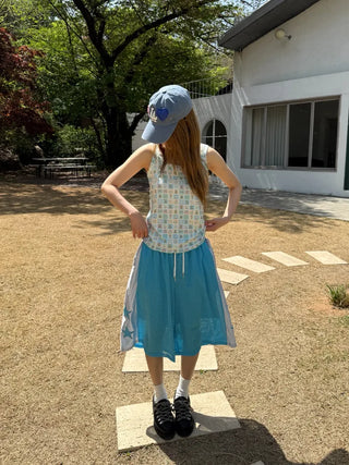 [2 colors] Toy Double Sleeveless