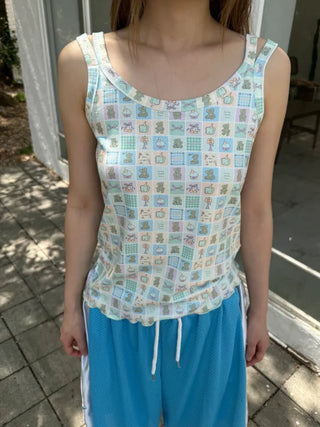 [2 colors] Toy Double Sleeveless