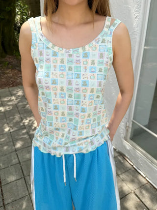 [2 colors] Toy Double Sleeveless