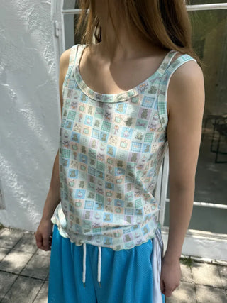 [2 colors] Toy Double Sleeveless