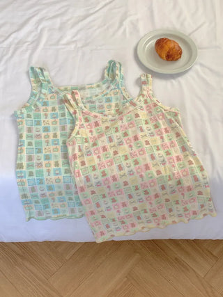 [2 colors] Toy Double Sleeveless