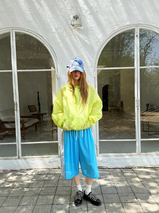 [4 colors] Star Mesh Basketball Pants