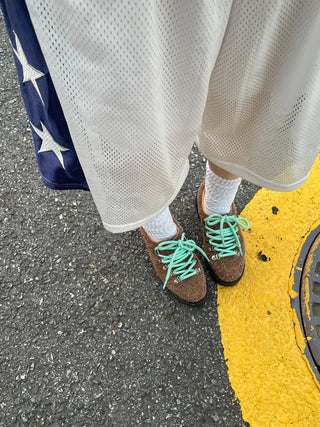 [4 colors] Star Mesh Basketball Pants