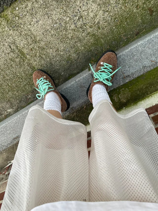 [4 colors] Star Mesh Basketball Pants