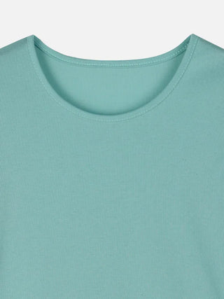 [12 colors] Simple Slim T-shirt