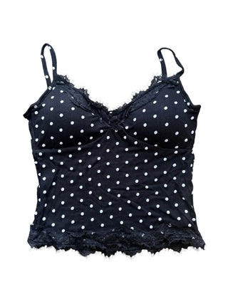 [4 colors] Dot Pad Bra Top