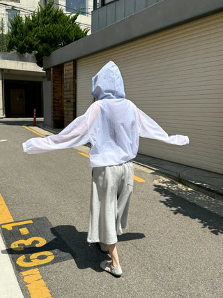 [2 colors] Star Frill Windbreaker