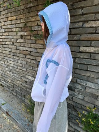 [2 colors] Star Frill Windbreaker