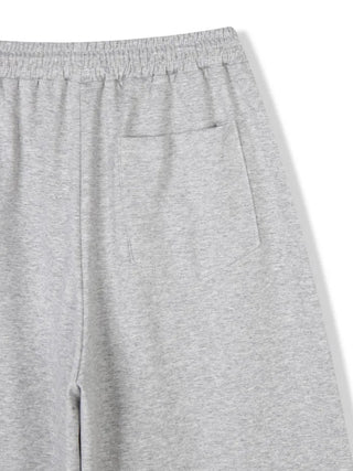 [3 colors] Knee Pad Sweat Bermuda Pants