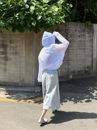 [3 colors] Knee Pad Sweat Bermuda Pants