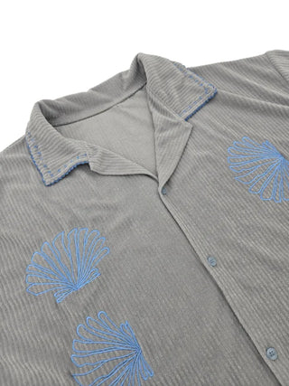 [3 colors] Clam Short-Sleeve Shirt