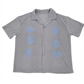 [3 colors] Clam Short-Sleeve Shirt