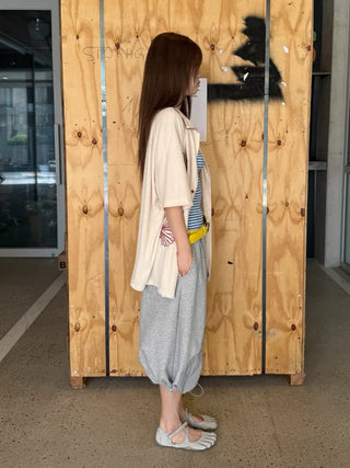 [3 colors] Clam Short-Sleeve Shirt