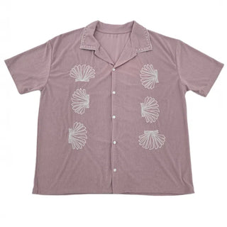[3 colors] Clam Short-Sleeve Shirt
