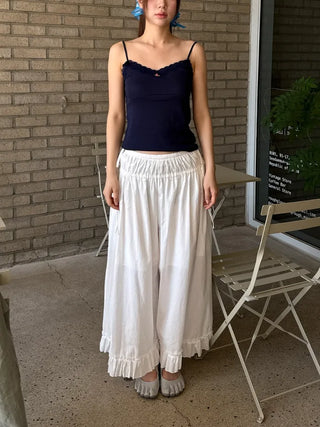[3 colors] Rose Point Lace Sleeveless