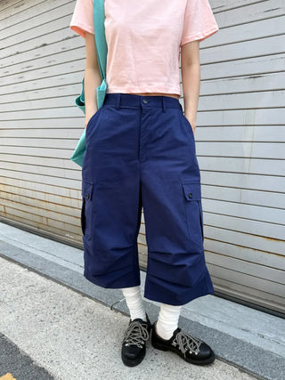 [15 colors] Candy Cotton Crop T-shirt