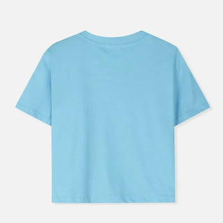 [15 colors] Candy Cotton Crop T-shirt