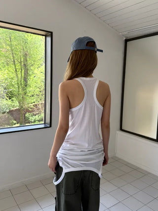 [3 colors] Unusual sleeveless jacket
