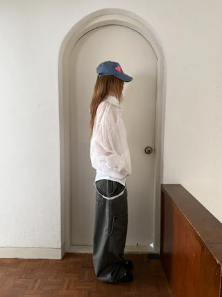 [3 colors] Unusual sleeveless jacket