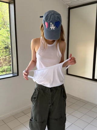 [3 colors] Unusual sleeveless jacket