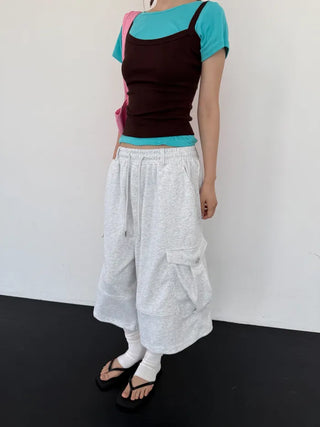 [10 colors] Lip Sleeveless Top