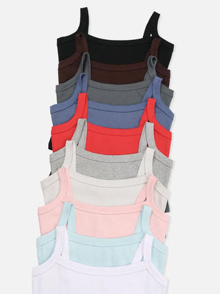 [10 colors] Lip Sleeveless Top