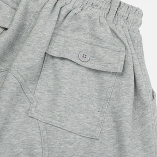 [3 colors] Belted Bermuda Training Pants