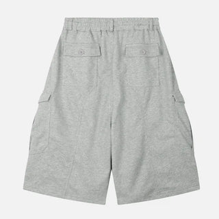 [3 colors] Belted Bermuda Training Pants