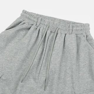 [3 colors] Belted Bermuda Training Pants